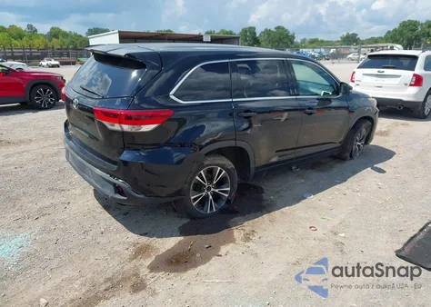 2018 Toyota Highlander Le z USA, uszkodzony, nr VIN 5TDZARFH4JS039338
